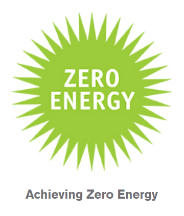 Text that says zero energy 