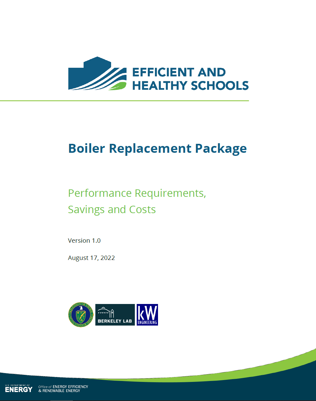 Cover of Boiler Replacement Package