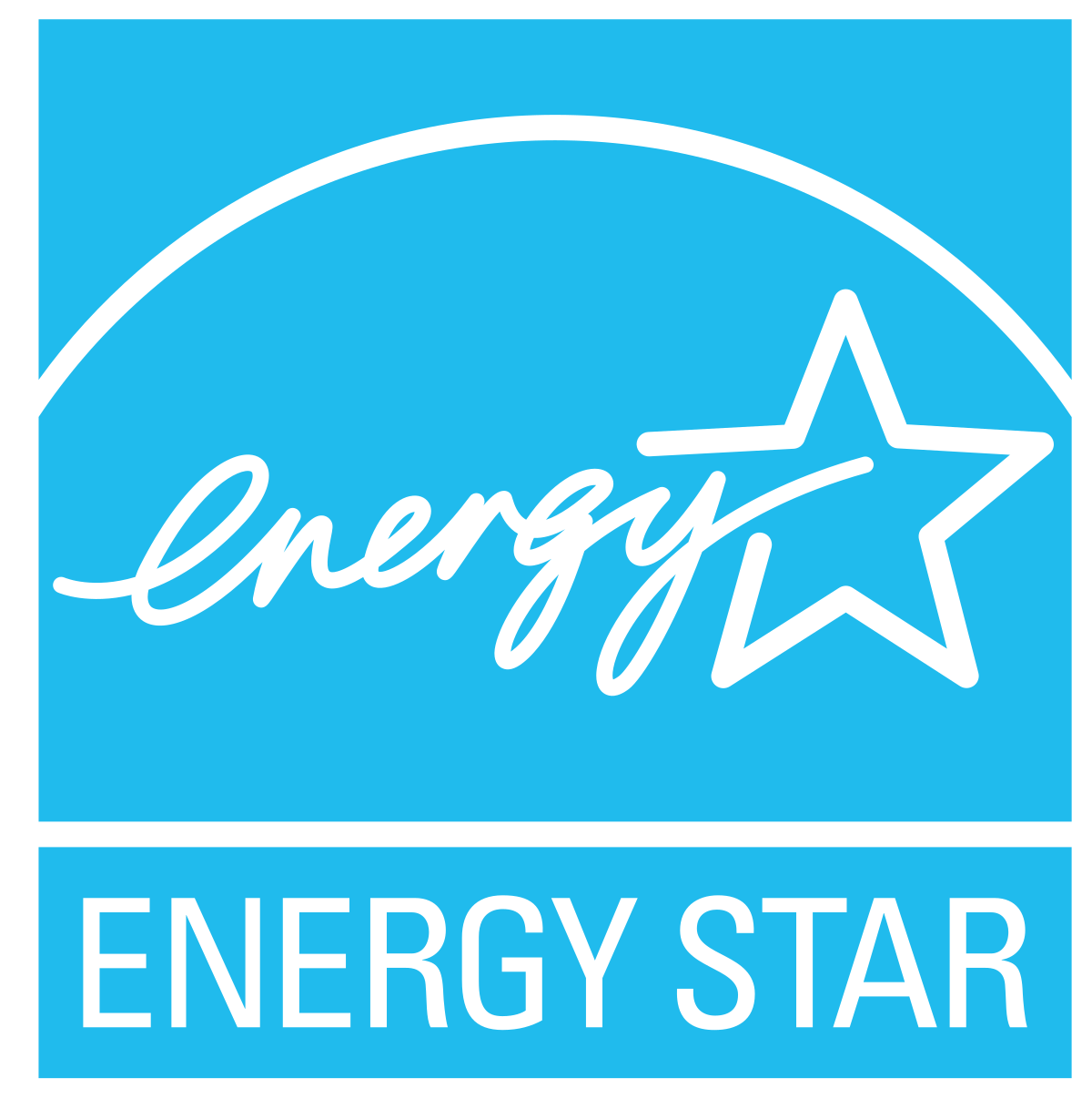 Image with Energy Star star text along with a star