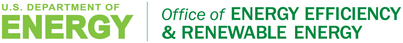 U.S. Department of Energy, Office of Energy Efficiency and Renewable Energy logo